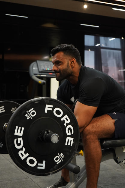 Black Training Bumper Plates